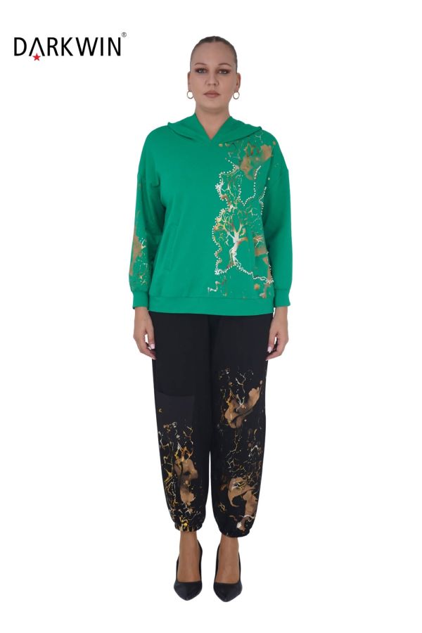 5489 DARKWIN SWEAT-PANTOLON YESIL - 1