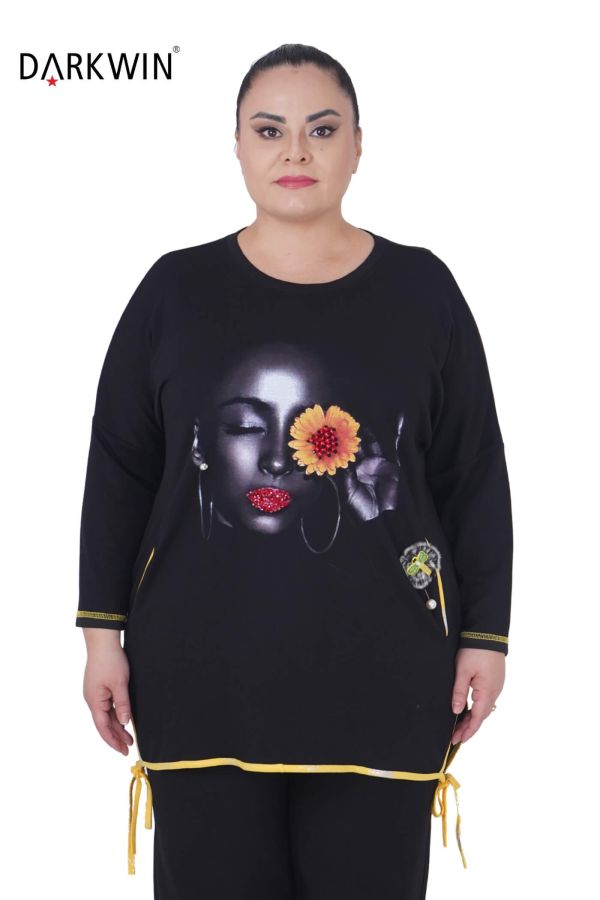 5490 DARKWIN BLUZ SIYAH - 1