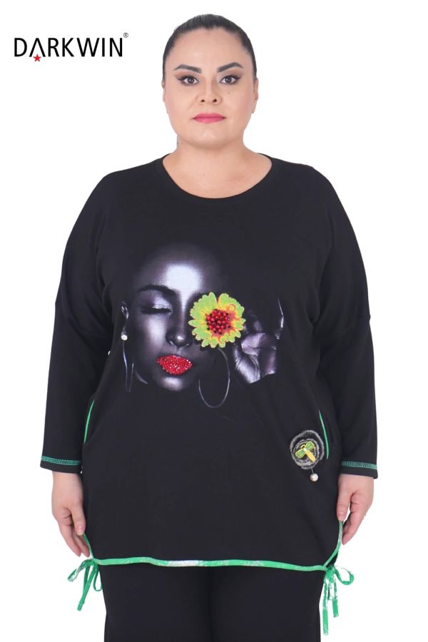 5490 DARKWIN BLUZ SIYAH - 2