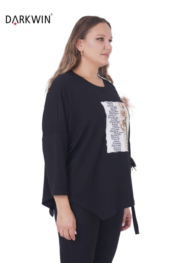 5492 DARKWIN BLUZ SIYAH - 2