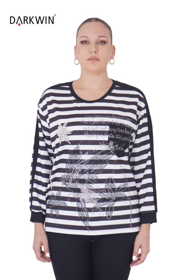 5493 DARKWIN BLUZ SIYAH - 1