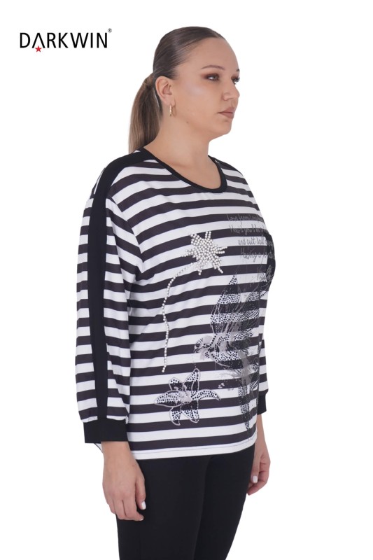 5493 DARKWIN BLUZ SIYAH - Darkwin (1)