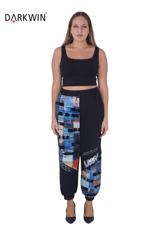 5495 DARKWIN BLUZ-PANTOLON SIYAH - 4