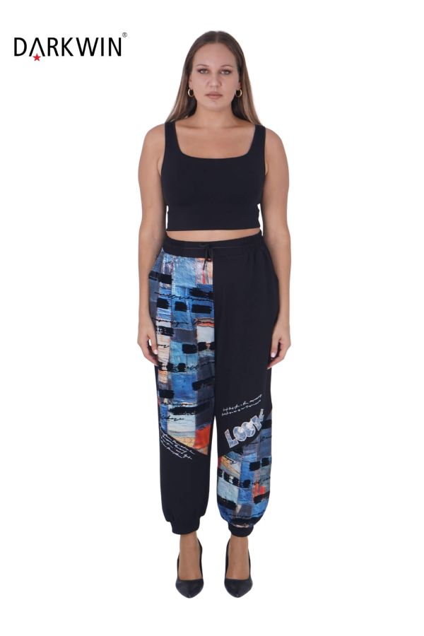 5495 DARKWIN BLUZ-PANTOLON SIYAH - 4