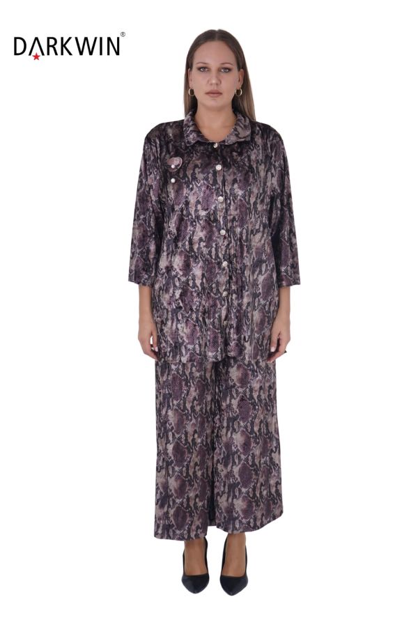 5498 DARKWIN GÖMLEK-PANTOLON VIZON - 1