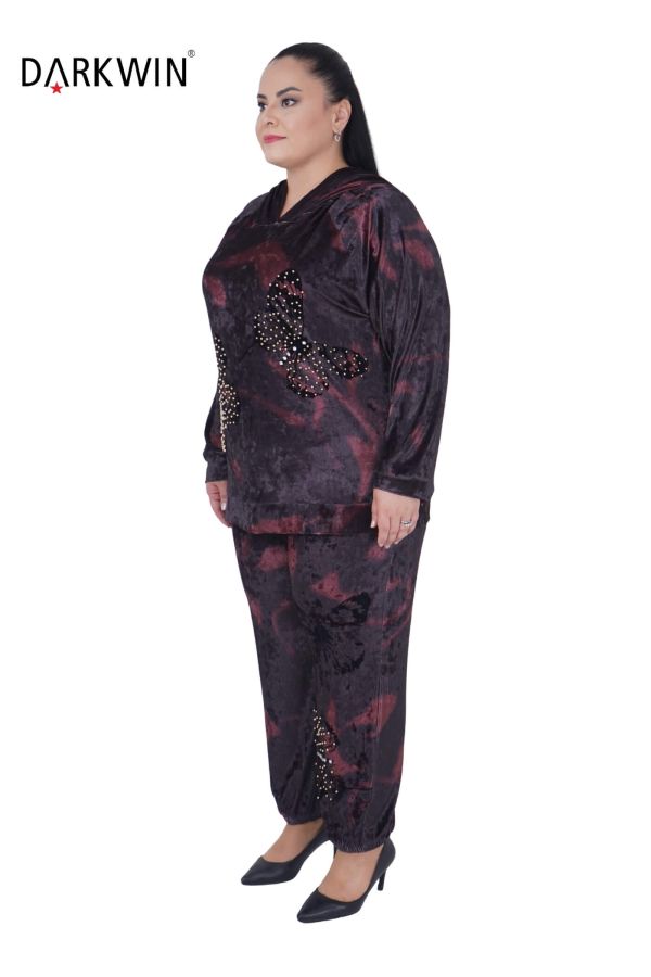 5501 DARKWIN BLUZ-PANTOLON SIYAH - 5