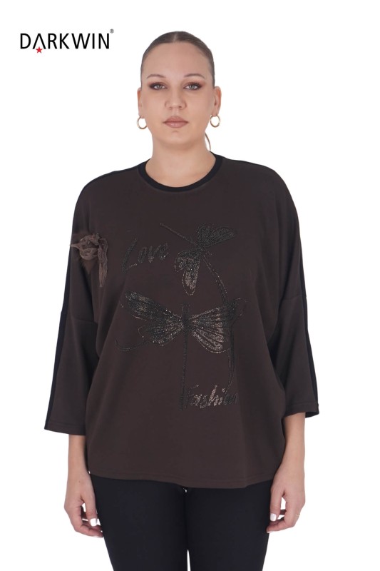 5508 DARKWIN BLUZ SIYAH - 5