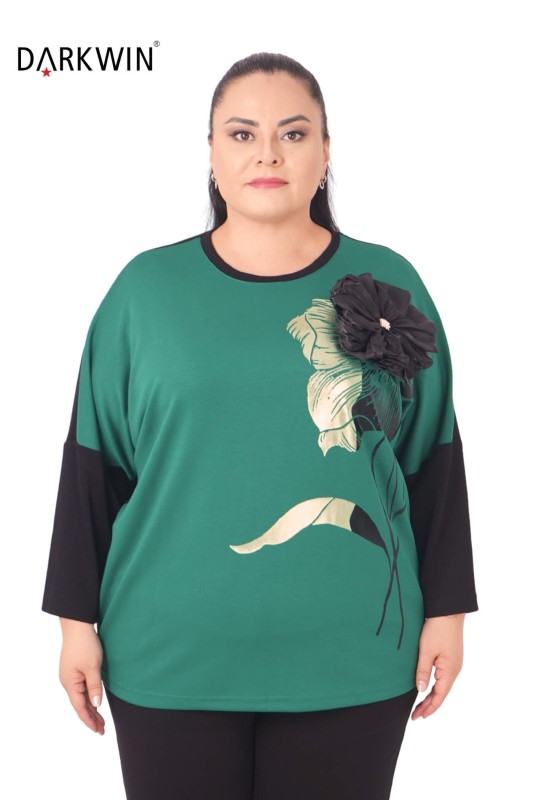 5509 DARKWIN BLUZ SIYAH - Darkwin