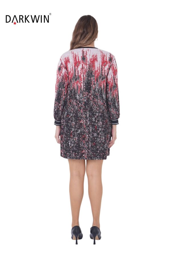 5511 DARKWIN ELBİSE KIRMIZI - 5