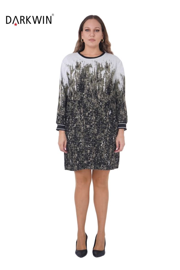 5511 DARKWIN ELBİSE YESIL - 1