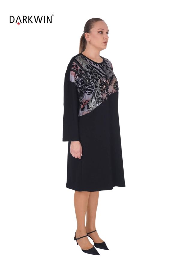 5515 DARKWIN ELBİSE SIYAH - 2