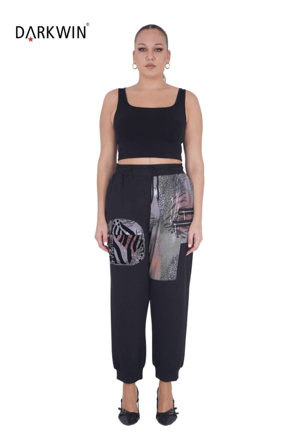 5516 DARKWIN BLUZ-PANTOLON SIYAH - 4