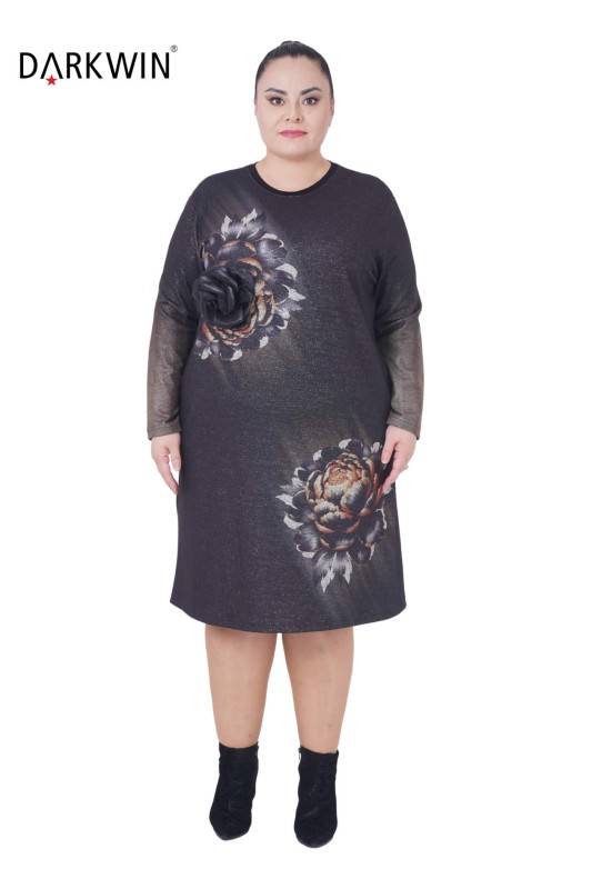 DARKWIN - 5526 DARKWIN TUNİK SIYAH