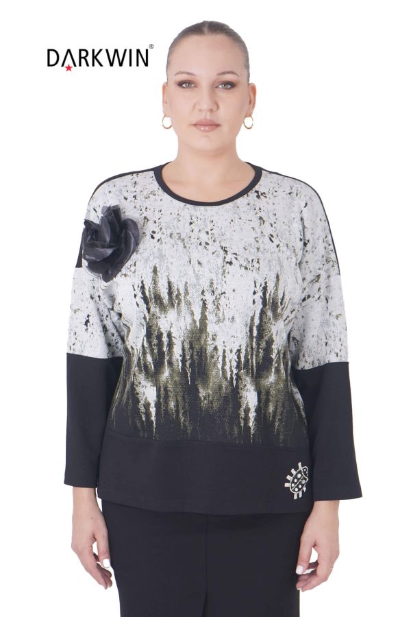 5528 DARKWIN BLUZ YESIL - 1