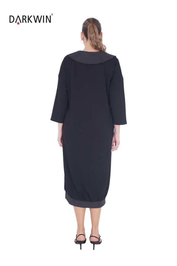 5536 DARKWIN ELBİSE SIYAH - 3