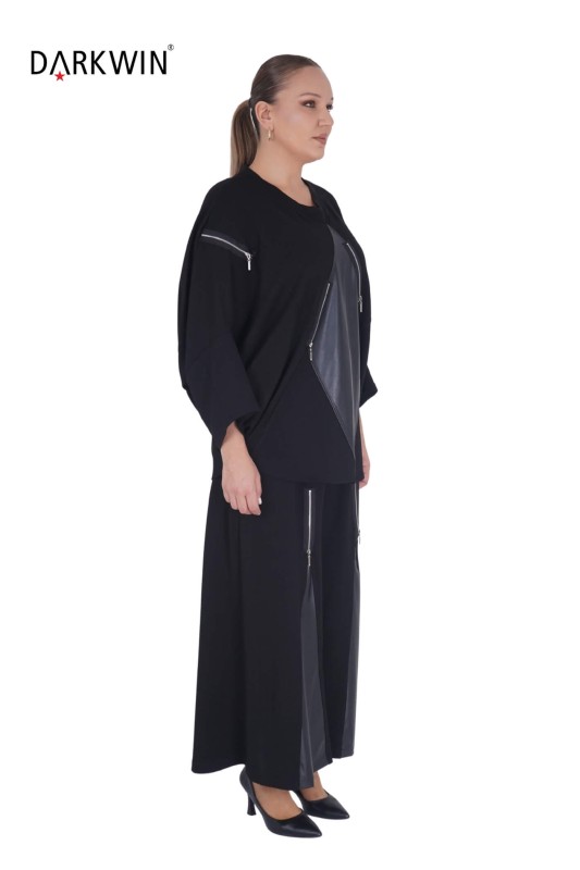 5538 DARKWIN BLUZ-PANTOLON SIYAH - Darkwin (1)