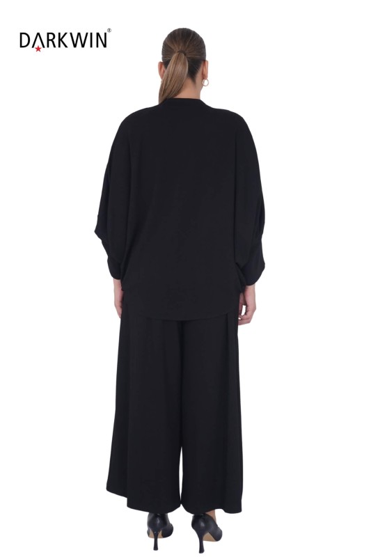 5538 DARKWIN BLUZ-PANTOLON SIYAH - 3