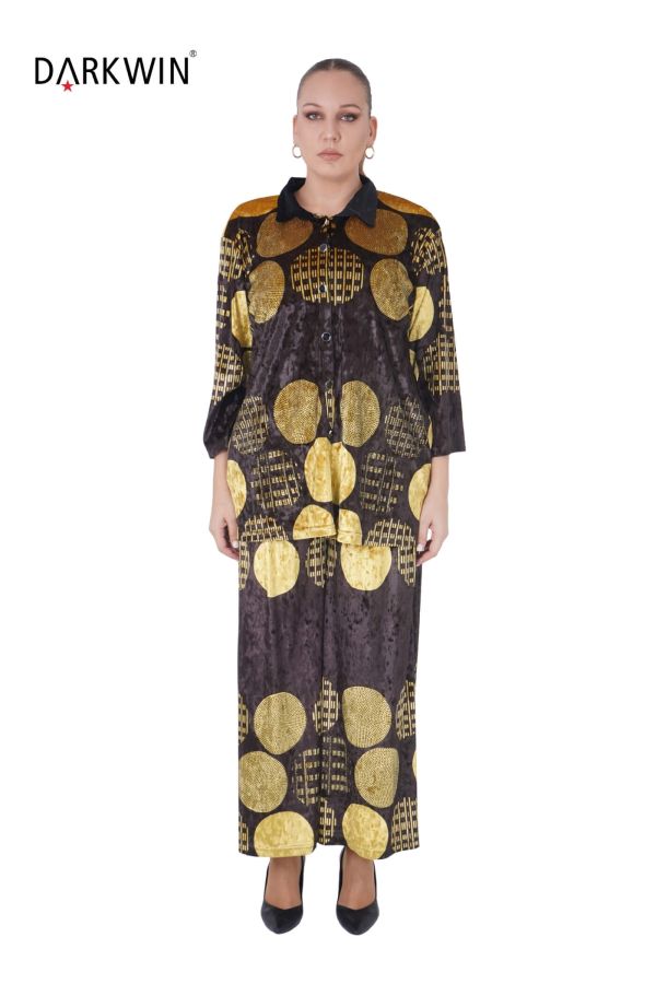 5547 DARKWIN GÖMLEK-PANTOLON SIYAH - 1