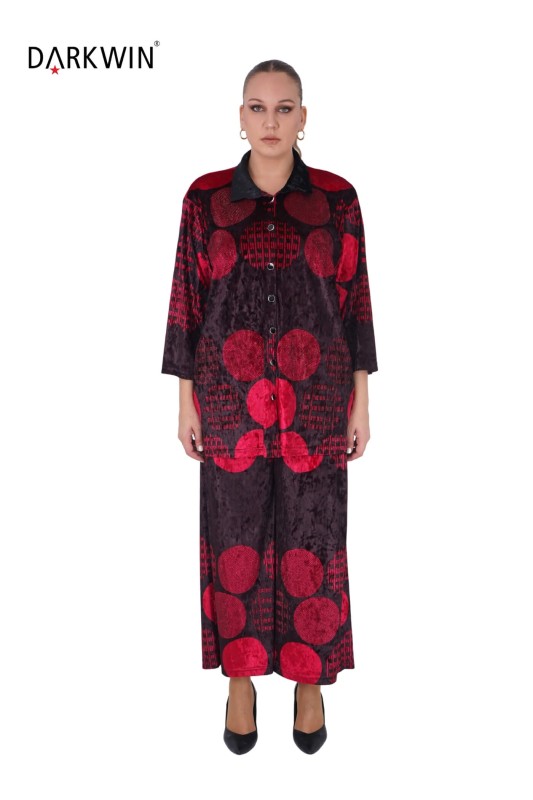 5547 DARKWIN GÖMLEK-PANTOLON SIYAH - Darkwin (1)