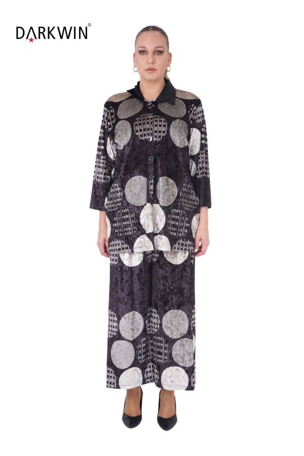 5547 DARKWIN GÖMLEK-PANTOLON SIYAH - 3