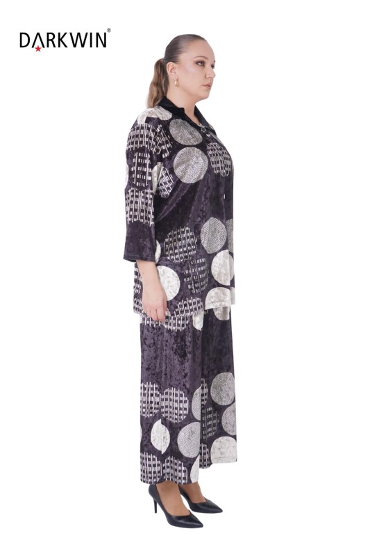 5547 DARKWIN GÖMLEK-PANTOLON SIYAH - 5