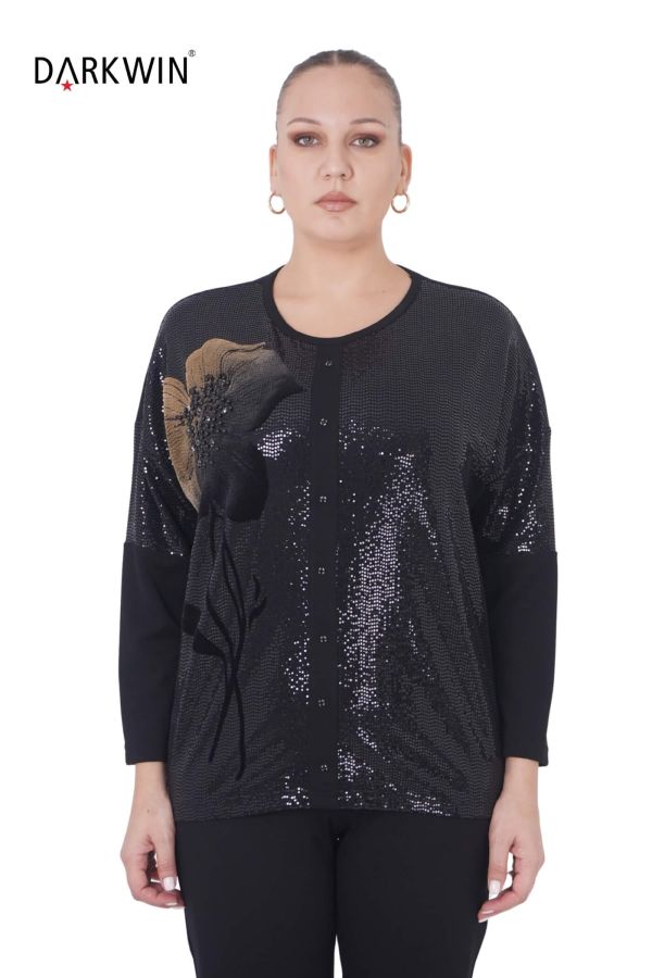 5549 DARKWIN BLUZ SIYAH - 1