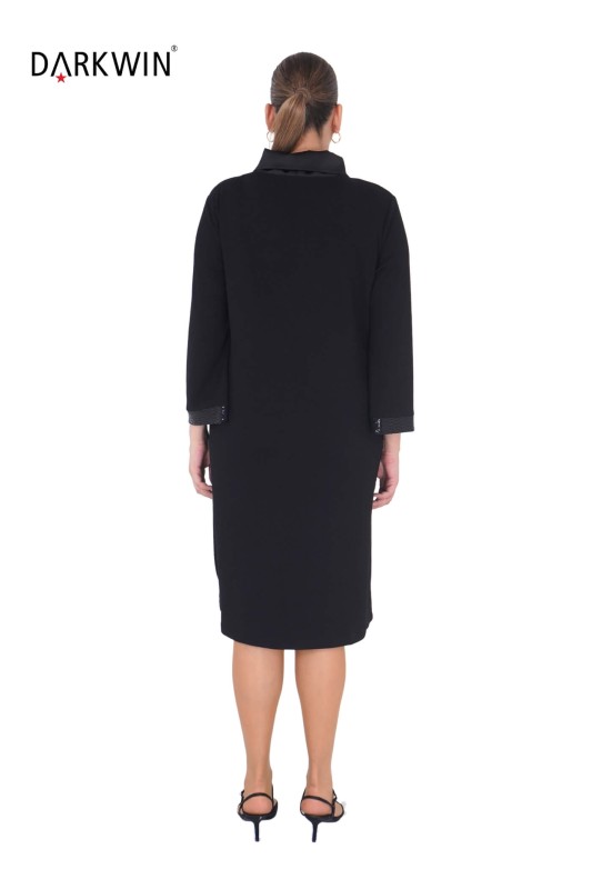 5551 DARKWIN ELBİSE SIYAH - 3