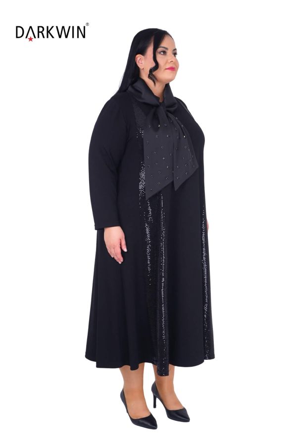 5552 DARKWIN ELBİSE SIYAH - 2