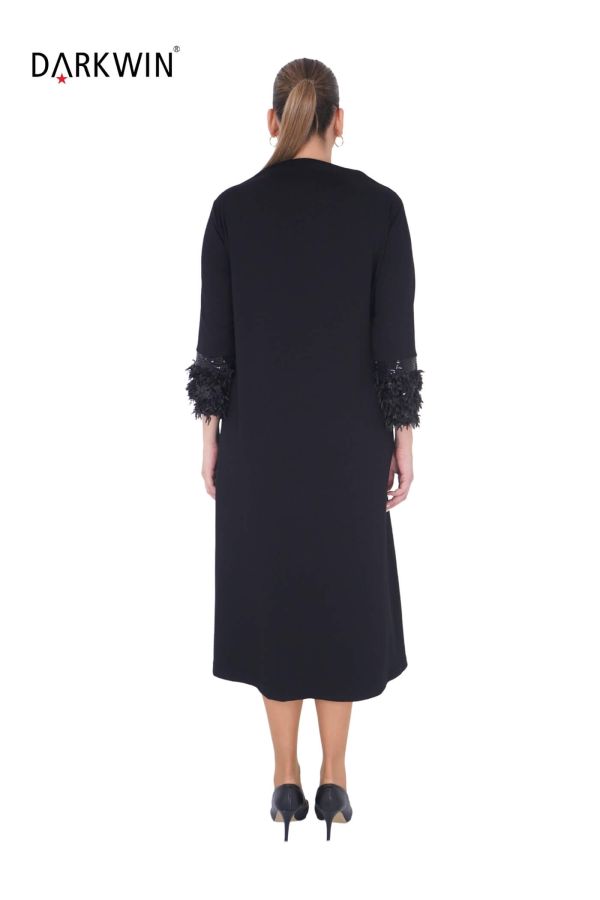 5553 DARKWIN ELBİSE SIYAH - 3