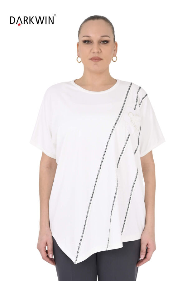 5585 DARKWIN BLUZ EKRU - 1