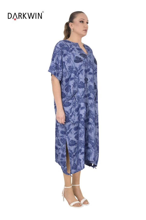 5587 DARKWIN ELBİSE LACIVERT - 3