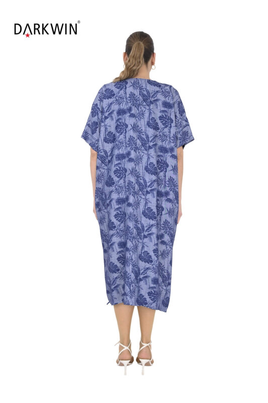 5587 DARKWIN ELBİSE LACIVERT - 4