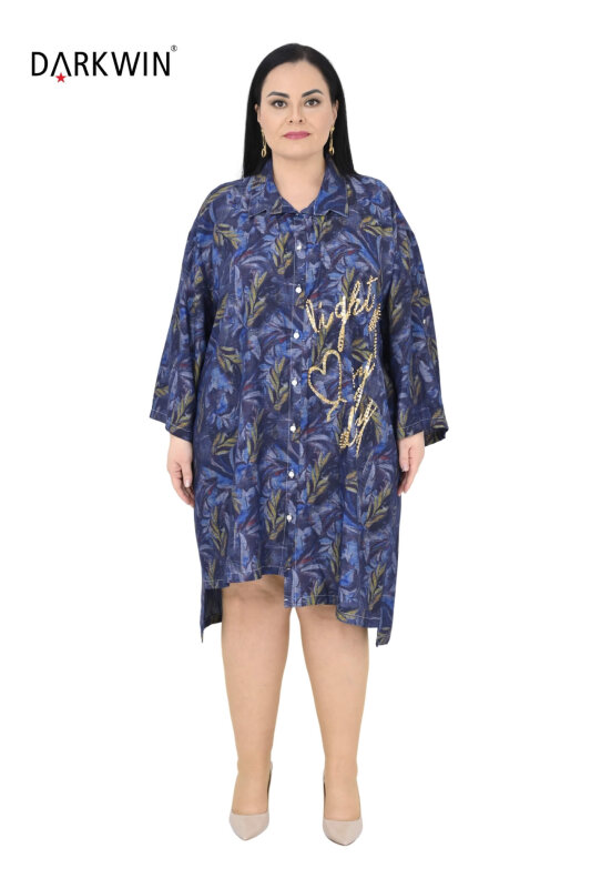 5589 DARKWIN GÖMLEK LACIVERT - DARKWIN