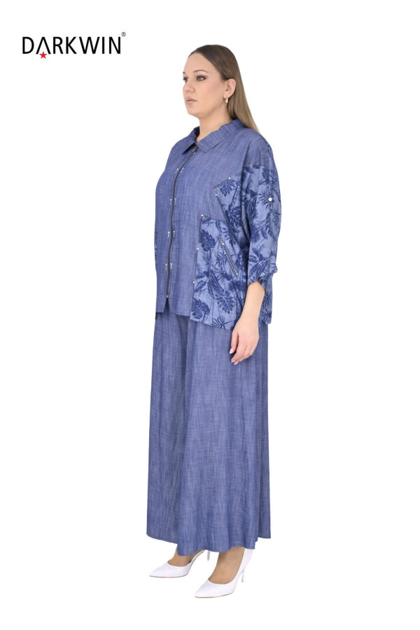 5590 DARKWIN GÖMLEK-PANTOLON LACIVERT - 2