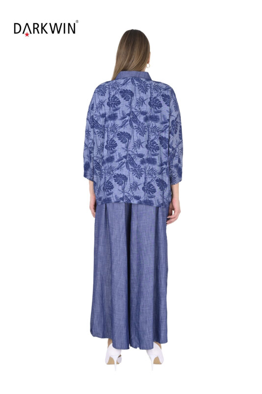 5590 DARKWIN GÖMLEK-PANTOLON LACIVERT - 3