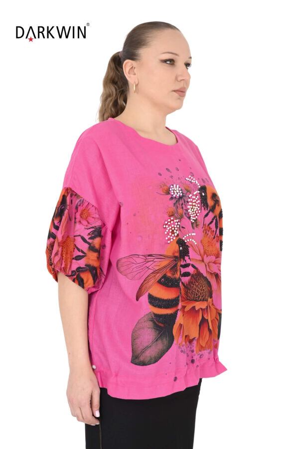5592 DARKWIN BLUZ FUSYA - 2