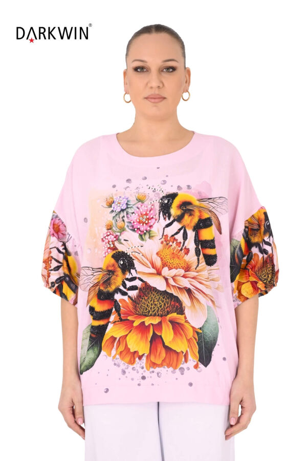 5592 DARKWIN BLUZ PEMBE - 1