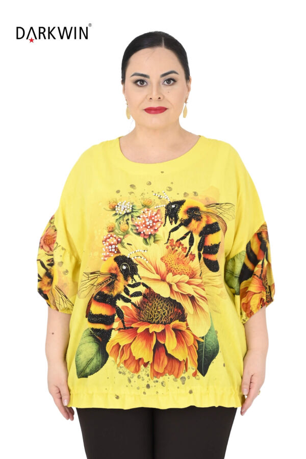 5592 DARKWIN BLUZ SARI - 1