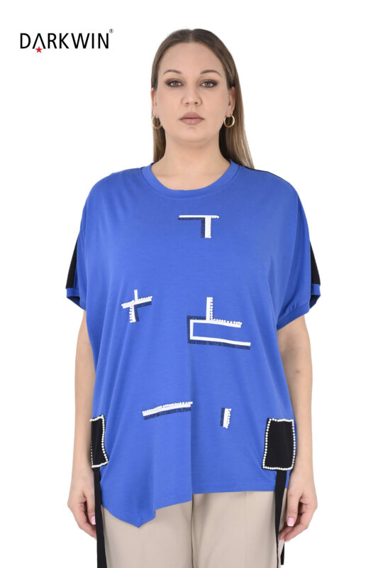 5597 DARKWIN TUNİK MAVI - DARKWIN