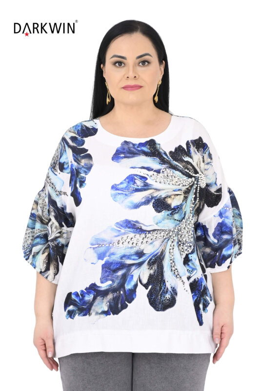 5606 DARKWIN BLUZ EKRU - DARKWIN