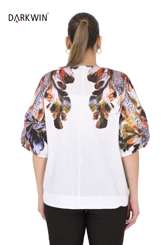 5606 DARKWIN BLUZ EKRU - 6