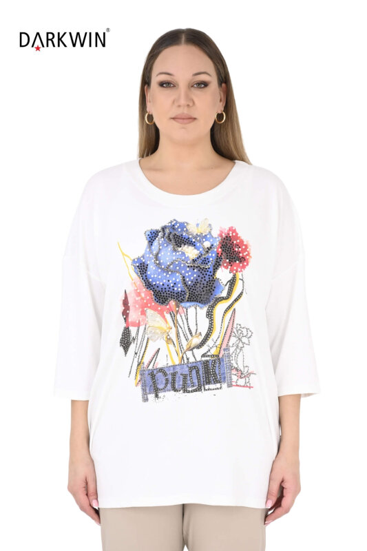 5632 DARKWIN BLUZ EKRU - DARKWIN