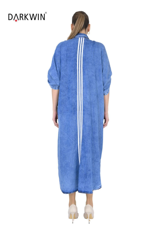 5652 DARKWIN ELBİSE MAVI - 3