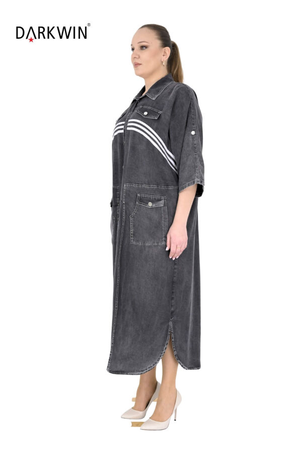 5652 DARKWIN ELBİSE SIYAH - 2