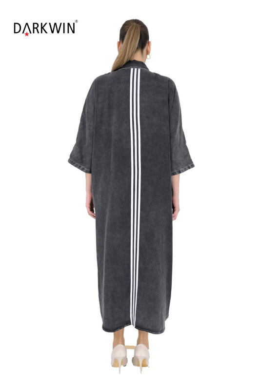 5652 DARKWIN ELBİSE SIYAH - 3