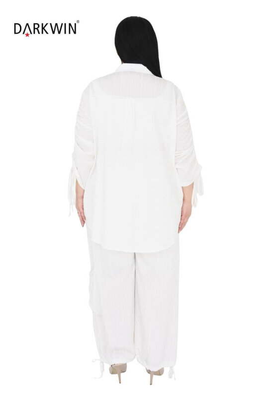 5658 DARKWIN GÖMLEK-PANTOLON EKRU - 3