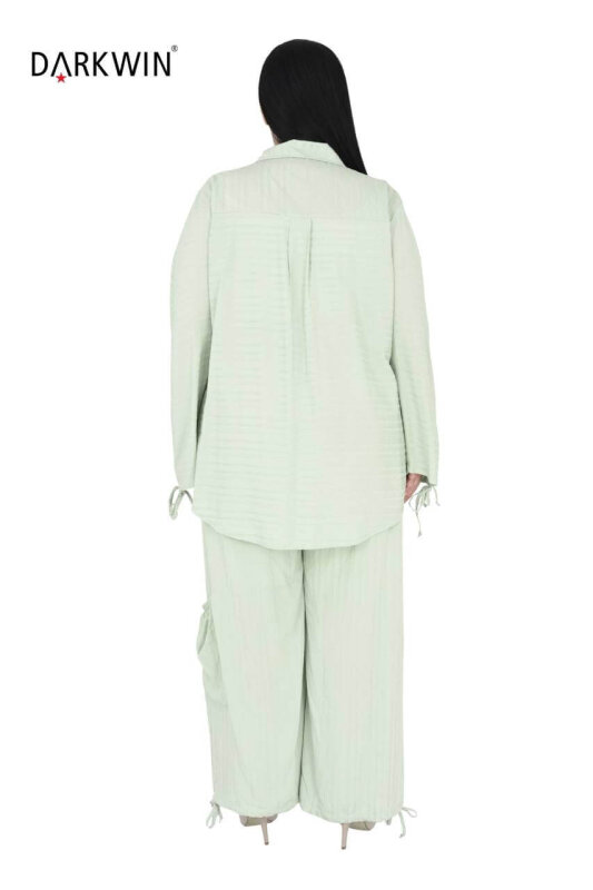 5658 DARKWIN GÖMLEK-PANTOLON YESIL - 3