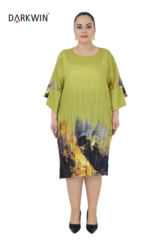 5667 DARKWIN ELBİSE EKRU - 3