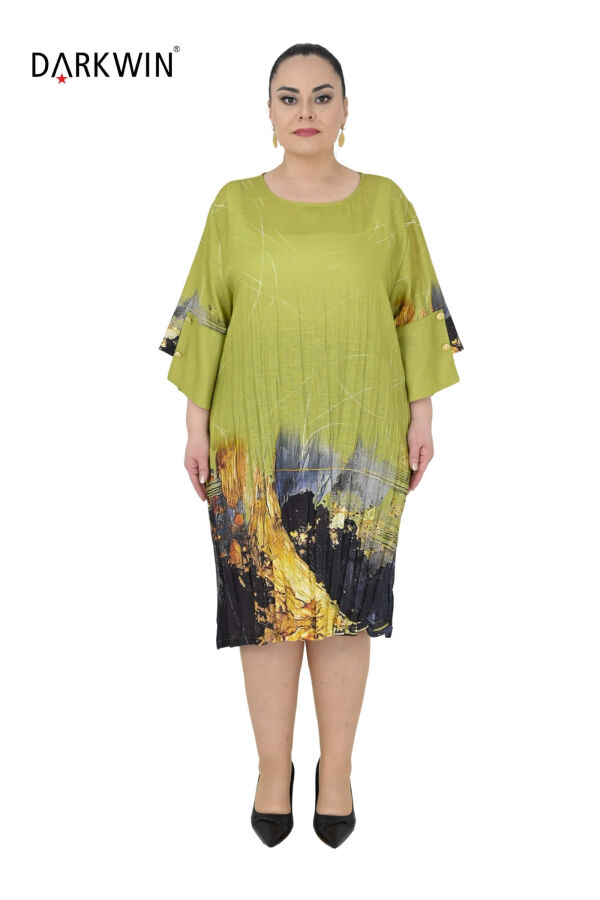 5667 DARKWIN ELBİSE EKRU - 3