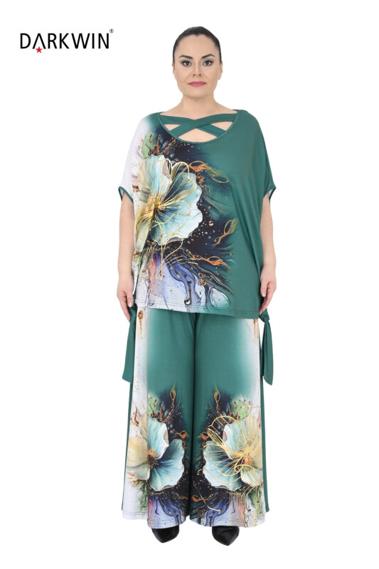 5686 DARKWIN BLUZ-PANTOLON YESIL - 1